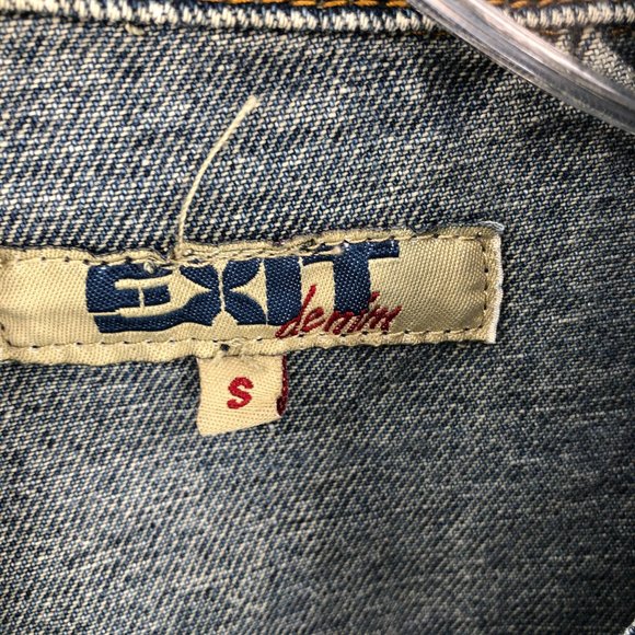 Vintage Exit denim jean jacket - Picture 4 of 6